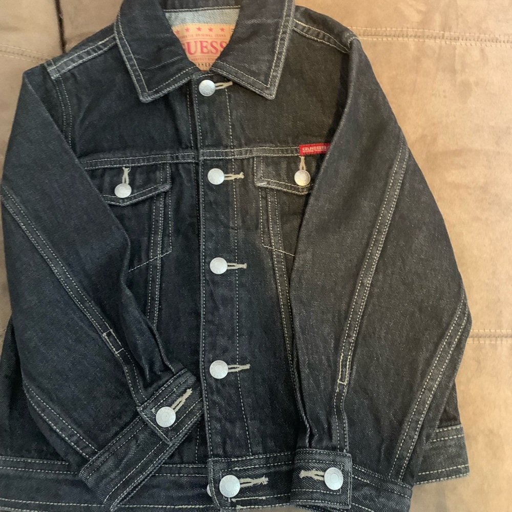 GUESS Kids Black Denim Jacket